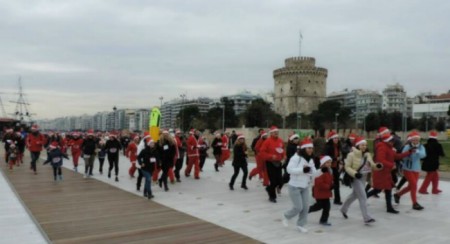 Run Salonika Tales Run στο 2ο Thessaloniki Santa Run!